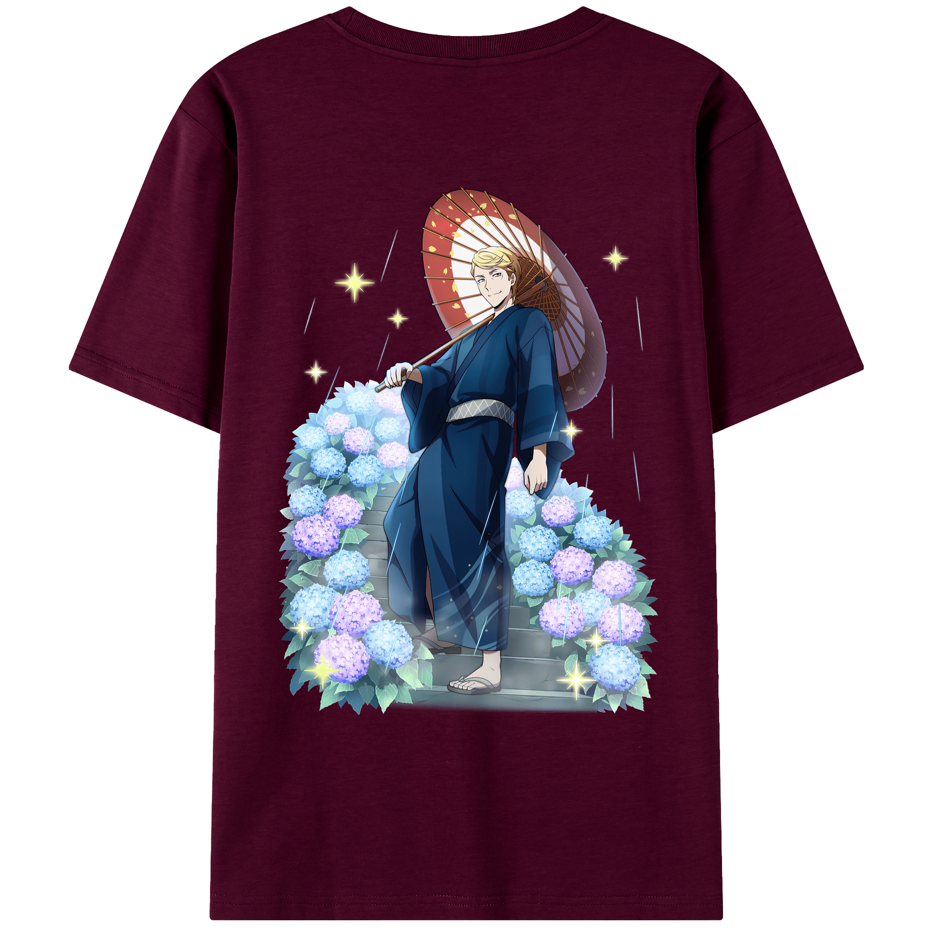（画像用） 文豪ストレイドッグス Bungo Stray Dogs レディース半袖Tシャツ(バックプリント)